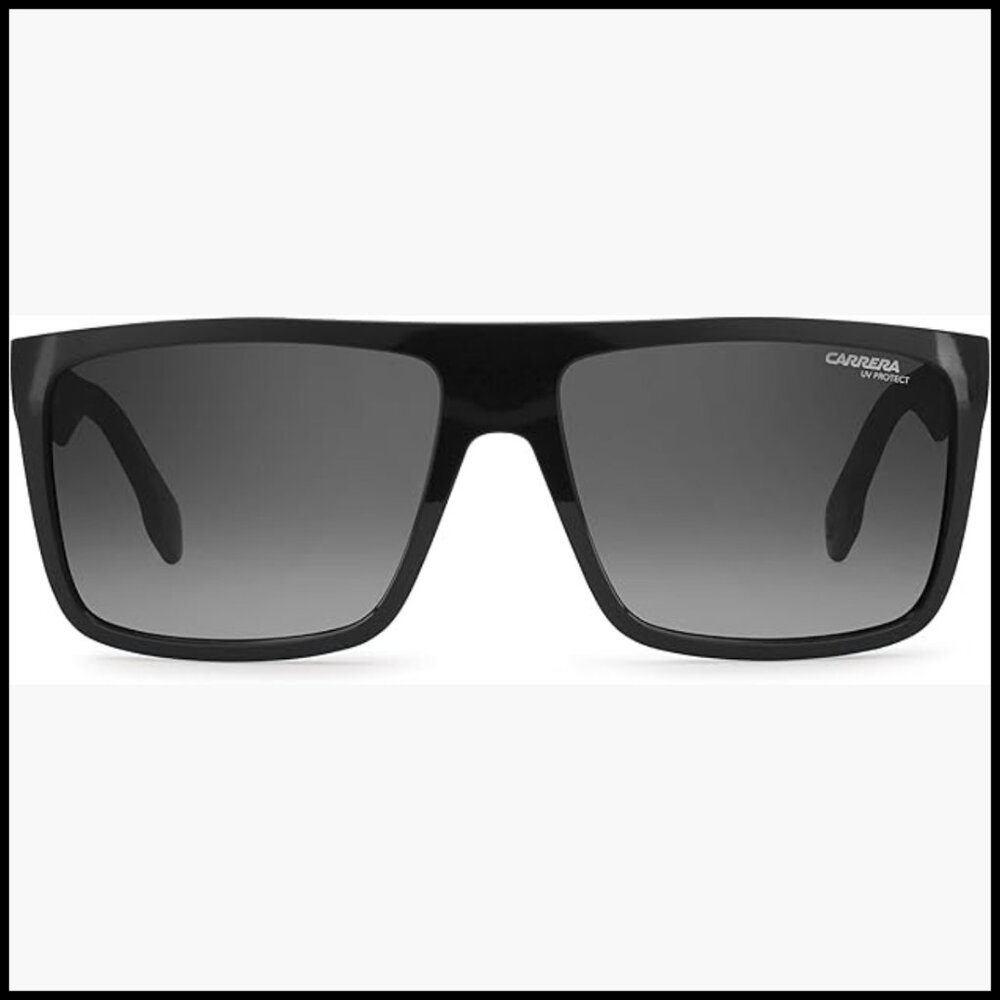 Rectangular Sunglasses with Plastic Frame, UV Pro… - image 1